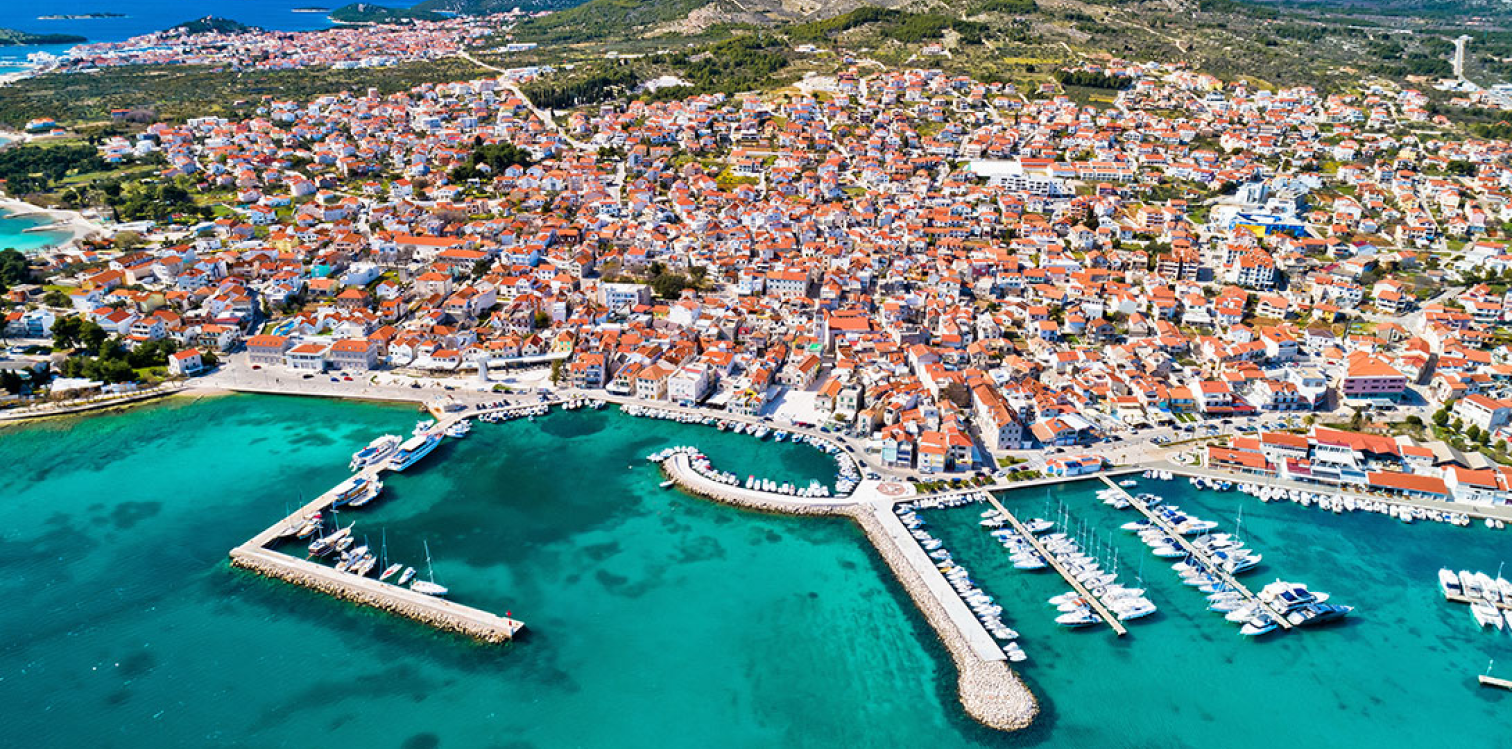 Vodice from above